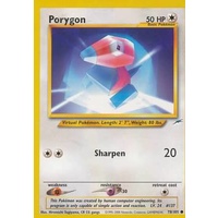 Porygon 78/105 Neo Destiny Unlimited Common Pokemon Card NEAR MINT TCG