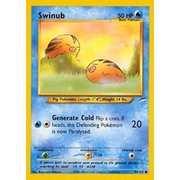 Swinub 84/105 Neo Destiny Unlimited Common Pokemon Card NEAR MINT TCG