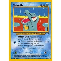 Totodile 85/105 Neo Destiny Unlimited Common Pokemon Card NEAR MINT TCG
