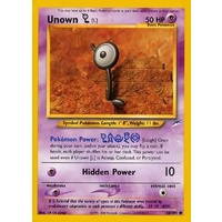 Unown L 86/105 Neo Destiny Unlimited Common Pokemon Card NEAR MINT TCG