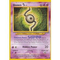 Unown S 87/105 Neo Destiny Unlimited Common Pokemon Card NEAR MINT TCG