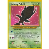 Shining Celebi 106/105 Neo Destiny Unlimited Holo Ultra Rare Pokemon Card NEAR MINT TCG