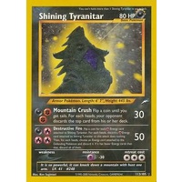 Shining Tyranitar 113/105 Neo Destiny Unlimited Holo Ultra Rare Pokemon Card NEAR MINT TCG