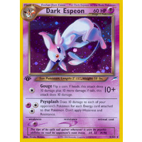 Dark Espeon 4/105 Neo Destiny 1st Edition Holo Rare Pokemon Card NEAR MINT TCG