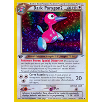 Dark Porygon2 8/105 Neo Destiny 1st Edition Holo Rare Pokemon Card NEAR MINT TCG