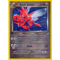 Dark Scizor 9/105 Neo Destiny 1st Edition Holo Rare Pokemon Card NEAR MINT TCG