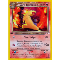 Dark Typhlosion 10/105 Neo Destiny 1st Edition Holo Rare Pokemon Card NEAR MINT TCG
