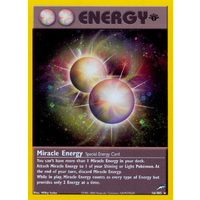 Miracle Energy 16/105 Neo Destiny 1st Edition Holo Rare Pokemon Card NEAR MINT TCG