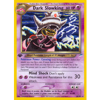Dark Slowking 20/105 Neo Destiny 1st Edition Rare Pokemon Card NEAR MINT TCG