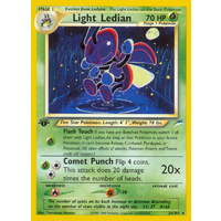 Light Ledian 24/105 Neo Destiny 1st Edition Rare Pokemon Card NEAR MINT TCG