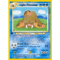 Light Piloswine 26/105 Neo Destiny 1st Edition Rare Pokemon Card NEAR MINT TCG