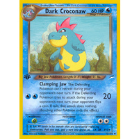 Dark Croconaw 32/105 Neo Destiny 1st Edition Uncommon Pokemon Card NEAR MINT TCG