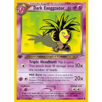 Dark Exeggutor 33/105 Neo Destiny 1st Edition Uncommon Pokemon Card NEAR MINT TCG