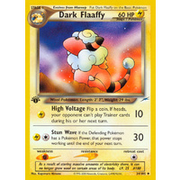 Dark Flaaffy 34/105 Neo Destiny 1st Edition Uncommon Pokemon Card NEAR MINT TCG