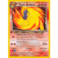 Dark Quilava 39/105 Neo Destiny 1st Edition Uncommon Pokemon Card NEAR MINT TCG