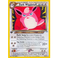 Dark Wigglytuff 40/105 Neo Destiny 1st Edition Uncommon Pokemon Card NEAR MINT TCG