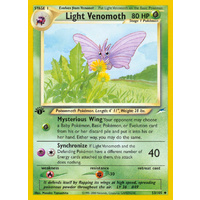 Light Venomoth 53/105 Neo Destiny 1st Edition Uncommon Pokemon Card NEAR MINT TCG