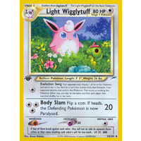 Light Wigglytuff 54/105 Neo Destiny 1st Edition Uncommon Pokemon Card NEAR MINT TCG