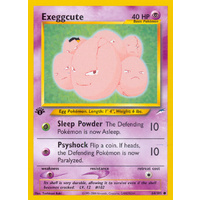 Exeggcute 64/105 Neo Destiny 1st Edition Common Pokemon Card NEAR MINT TCG