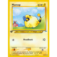 Mareep 75/105 Neo Destiny 1st Edition Common Pokemon Card NEAR MINT TCG