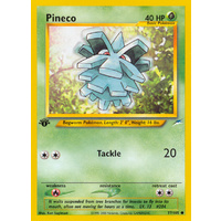 Pineco 77/105 Neo Destiny 1st Edition Common Pokemon Card NEAR MINT TCG