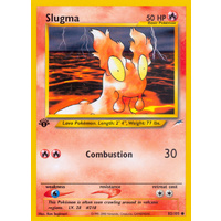 Slugma 82/105 Neo Destiny 1st Edition Common Pokemon Card NEAR MINT TCG