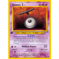 Unown T 88/105 Neo Destiny 1st Edition Common Pokemon Card NEAR MINT TCG