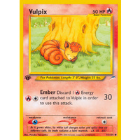 Vulpix 91/105 Neo Destiny 1st Edition Common Pokemon Card NEAR MINT TCG