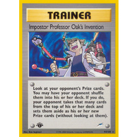 Imposter Professor Oak's Invention 94/105 Neo Destiny 1st Edition Rare Trainer Pokemon Card NEAR MINT TCG