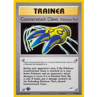 Counterattack Claws 97/105 Neo Destiny 1st Edition Uncommon Trainer Pokemon Card NEAR MINT TCG