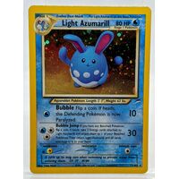 NEAR MINT LIGHT AZUMARILL 13/105 Neo Destiny Unlimited Holo Rare Pokemon Card TCG