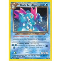 NEAR MINT DARK FERALIGATR 5/105 Neo Destiny Unlimited Holo Rare Pokemon Card TCG
