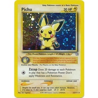 Pichu 12/111 Neo Genesis Unlimited Holo Rare Pokemon Card NEAR MINT TCG