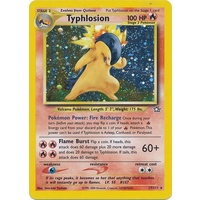 Typhlosion 17/111 Neo Genesis Unlimited Holo Rare Pokemon Card NEAR MINT TCG