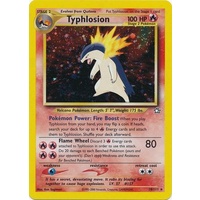Typhlosion 18/111 Neo Genesis Unlimited Holo Rare Pokemon Card NEAR MINT TCG