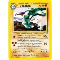 Donphan 21/111 Neo Genesis Unlimited Rare Pokemon Card NEAR MINT TCG