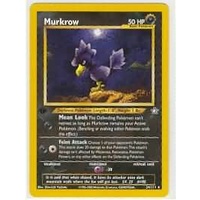 Murkrow 24/111 Neo Genesis Unlimited Rare Pokemon Card NEAR MINT TCG