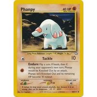 Phanpy 43/111 Neo Genesis Unlimited Uncommon Pokemon Card NEAR MINT TCG