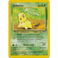 Chikorita 54/111 Neo Genesis Unlimited Common Pokemon Card NEAR MINT TCG