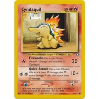 Cyndiquil 57/111 Neo Genesis Unlimited Common Pokemon Card NEAR MINT TCG