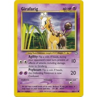 Girafarig 58/111 Neo Genesis Unlimited Common Pokemon Card NEAR MINT TCG