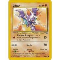 Gligar 59/111 Neo Genesis Unlimited Common Pokemon Card NEAR MINT TCG