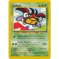 Ledyba 63/111 Neo Genesis Unlimited Common Pokemon Card NEAR MINT TCG