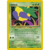 Oddish 68/111 Neo Genesis Unlimited Common Pokemon Card NEAR MINT TCG