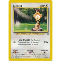 Sentret 71/111 Neo Genesis Unlimited Common Pokemon Card NEAR MINT TCG