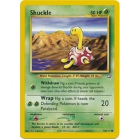Shuckle 72/111 Neo Genesis Unlimited Common Pokemon Card NEAR MINT TCG