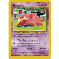 Slowpoke 73/111 Neo Genesis Unlimited Common Pokemon Card NEAR MINT TCG