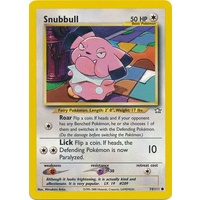 Snubbull 74/111 Neo Genesis Unlimited Common Pokemon Card NEAR MINT TCG