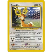 Stantler 76/111 Neo Genesis Unlimited Common Pokemon Card NEAR MINT TCG