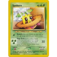 Sunkern 78/111 Neo Genesis Unlimited Common Pokemon Card NEAR MINT TCG